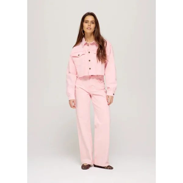 Harper-&-Yve_spring_summer_2025_original_YVE-PA-PINK-1 Harper&Yve Broek Yve SS25D105 Roze