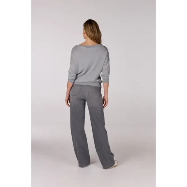 JANSEN-Amste_spring_summer_2025_original_ILONA SS25_light grey_06 Jansen Amsterdam T-shirt Ilona SS25 Light Grey