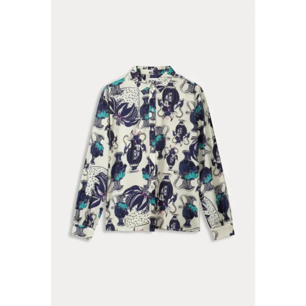 POM-Amsterda_SS25_100_SP9043_2 POM Amsterdam Blouse SP9043 Off-White