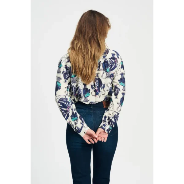 POM-Amsterda_SS25_100_SP9043_4 POM Amsterdam Blouse SP9043 Off-White