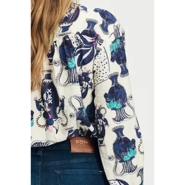 POM-Amsterda_SS25_100_SP9043_6 POM Amsterdam Blouse SP9043 Off-White