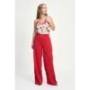 POM Amsterdam Broek Scarlet SP9107 Rood