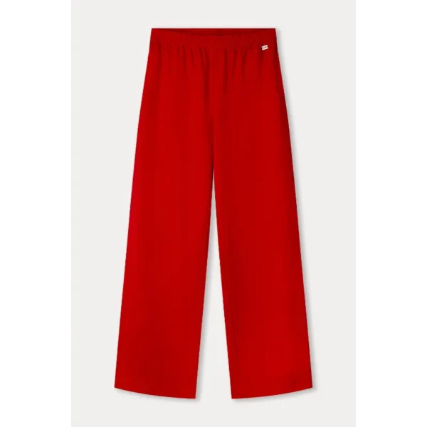 POM-Amsterda_SS25_400_SP9107_2 POM Amsterdam Broek Scarlet SP9107 Rood