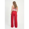 POM Amsterdam Broek Scarlet SP9107 Rood