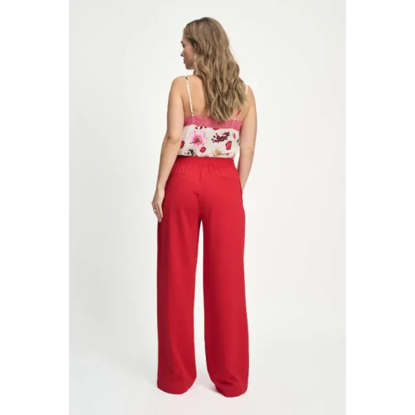 POM-Amsterda_SS25_400_SP9107_5 POM Amsterdam Broek Scarlet SP9107 Rood