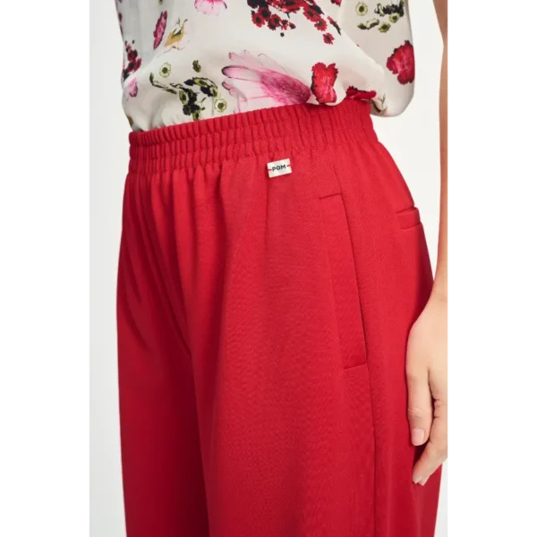 POM-Amsterda_SS25_400_SP9107_6 POM Amsterdam Broek Scarlet SP9107 Rood