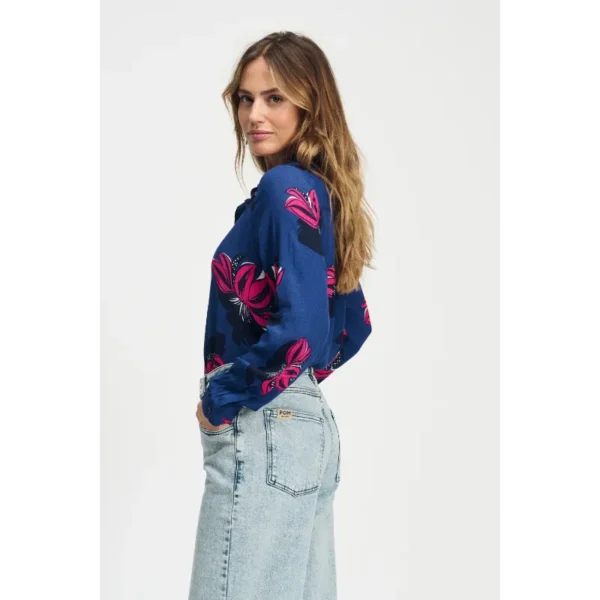 POM-Amsterda_SS25_500_SP9042_3 POM Amsterdam Blouse Mila SP9042 Roze