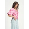 POM Amsterdam Top Floral SP9078 Roze