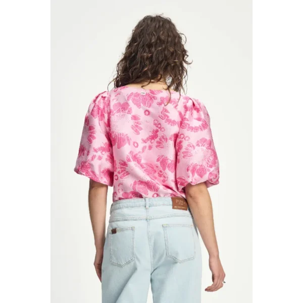 POM-Amsterda_SS25_500_SP9078_4 POM Amsterdam Top Floral SP9078 Roze