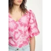 POM Amsterdam Top Floral SP9078 Roze