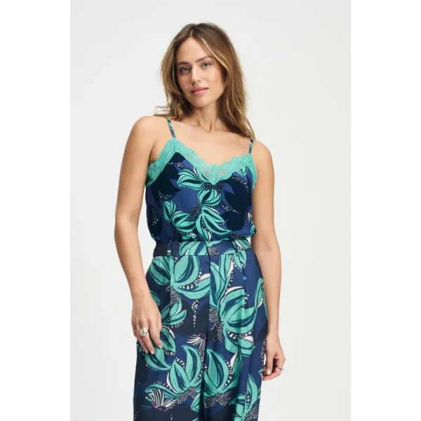 POM Amsterdam Top Cami SP9039 Groen