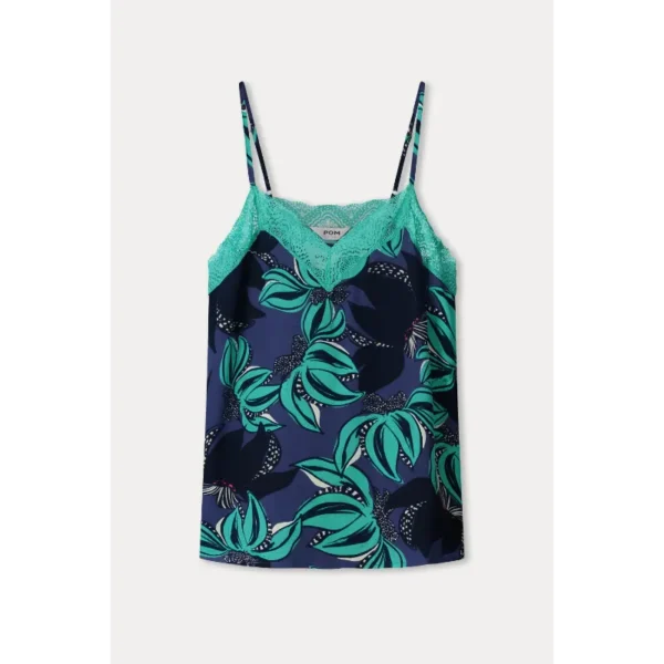 POM Amsterdam Top Cami SP9039 Groen