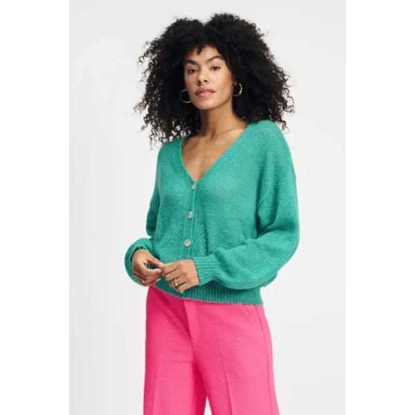 POM-Amsterda_SS25_700_SP9058 POM Amsterdam Vest SP9058 Groen