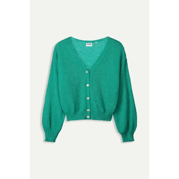POM-Amsterda_SS25_700_SP9058_2 POM Amsterdam Vest SP9058 Groen