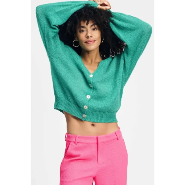 POM-Amsterda_SS25_700_SP9058_3 POM Amsterdam Vest SP9058 Groen