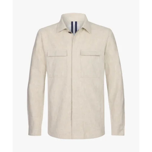 Profuomo Overshirt PPWF10040a Beige