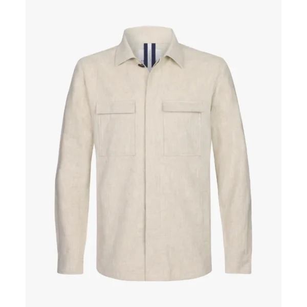 Profuomo Overshirt PPWF10040a Beige