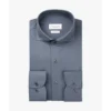 Profuomo Japanese Knitted Overhemd PPWH10001d Blauw