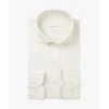 Profuomo Japanese Knitted Overhemd PPWH10002a Off-White