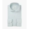Profuomo Japanese Knitted Overhemd PPWH10002d Licht Blauw