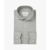 Profuomo Japanese Knitted Overhemd PPWH10002f Groen