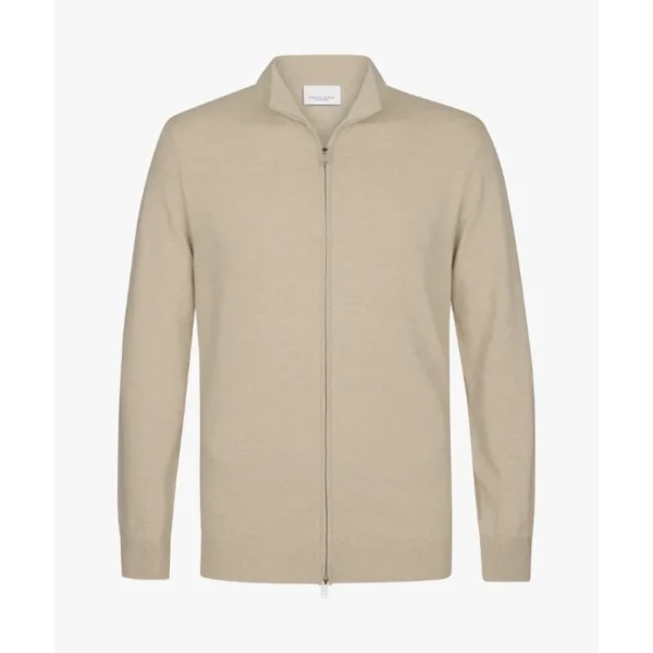 PPWJ10008D_103_P Profuomo Vest PPWJ10008d Beige