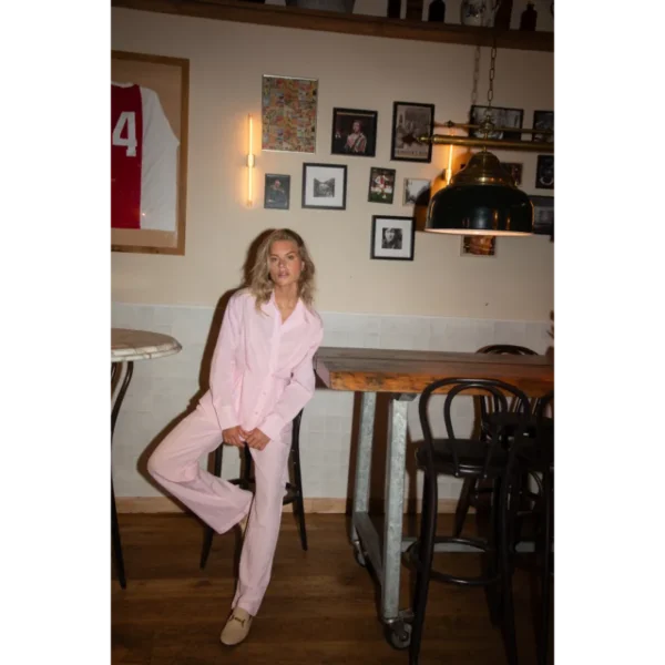 STUDIOAMAYA-25 Studio Amaya Blouse Jacq 251-ST31 Roze