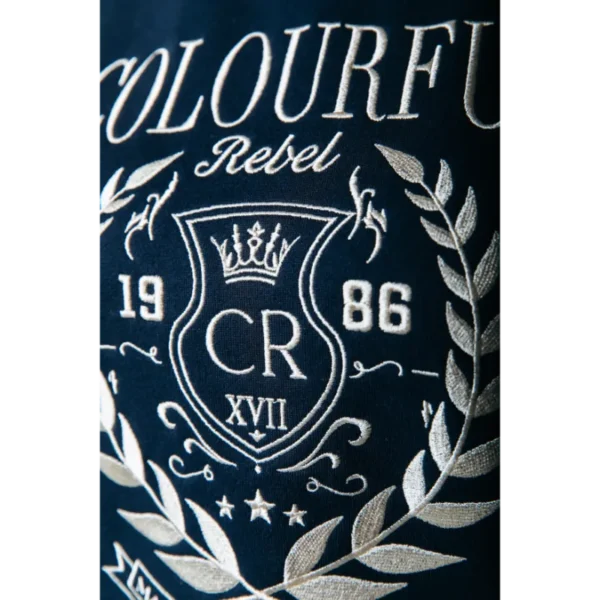 WS416792-509-Navy-22769 Colourful Rebel Sweater WS416792 Navy