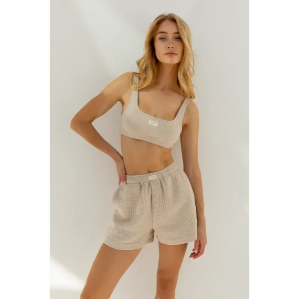 theLolaClubSudio13-1013-bewerkt Lola Club Lena Short Taupe