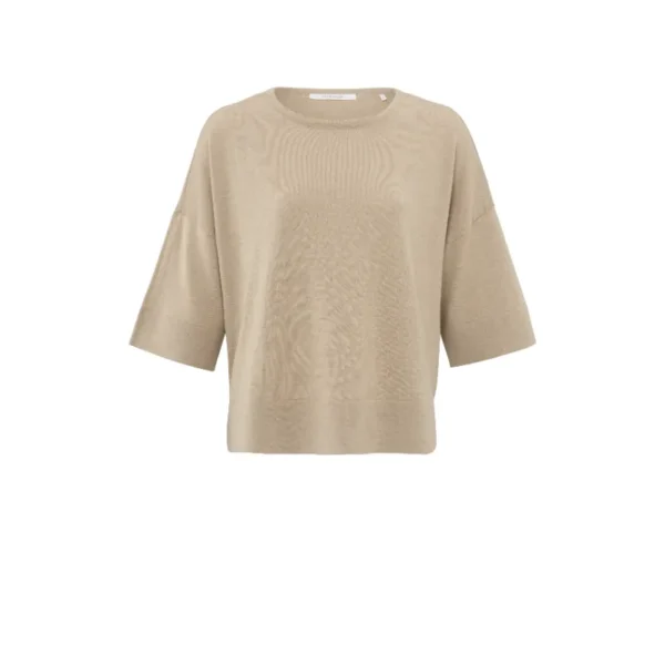 01-000454-503_51304 Yaya Sweater 01-000454-503 Zand
