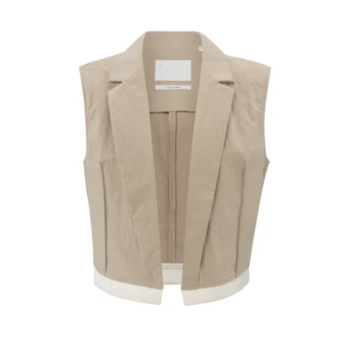 Yaya Gilet 01-521001-503 Beige