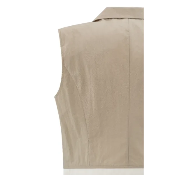 01-521001-503_99998_3 Yaya Gilet 01-521001-503 Beige