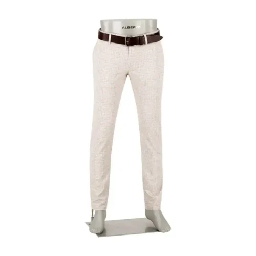 08501 Alberto Broek Rob Summer Check 3536 1344 085 Off-White