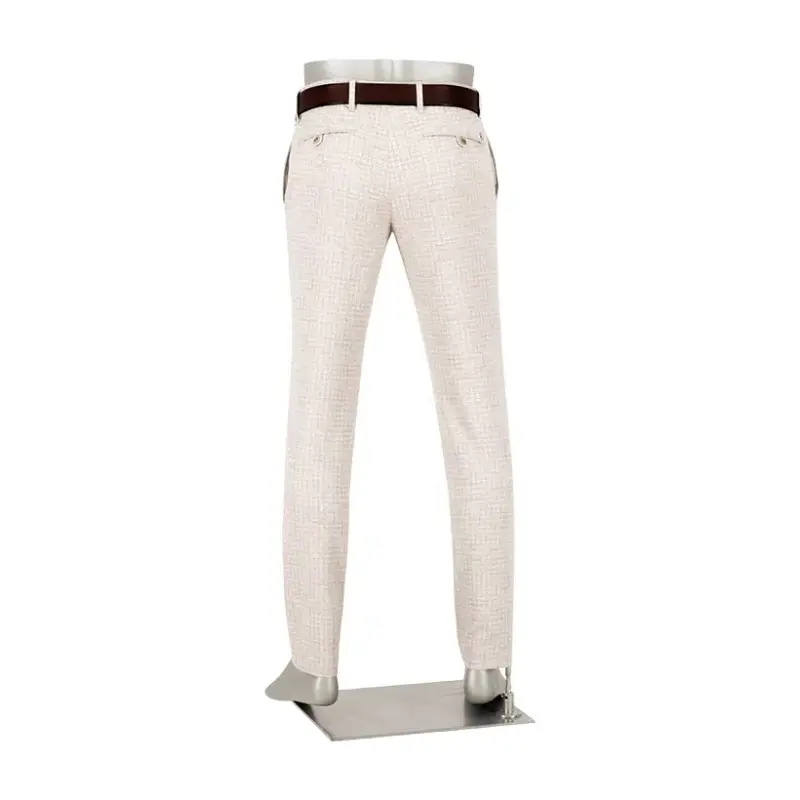 08503 Alberto Broek Rob Summer Check 3536 1344 085 Off-White
