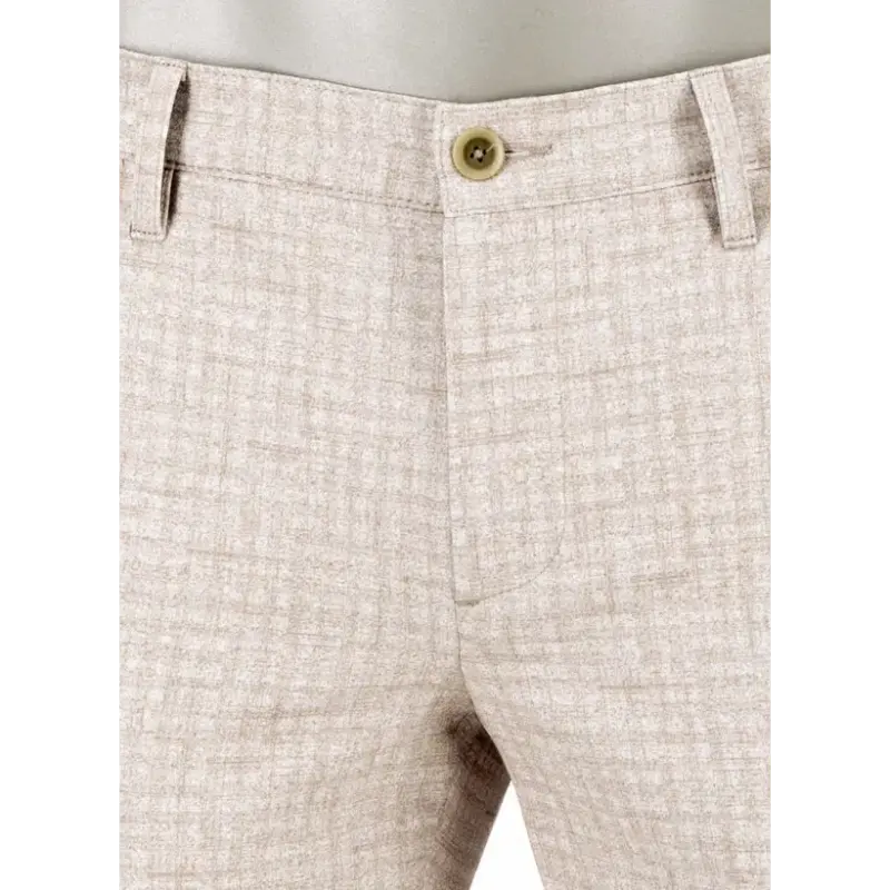 08504 Alberto Broek Rob Summer Check 3536 1344 085 Off-White