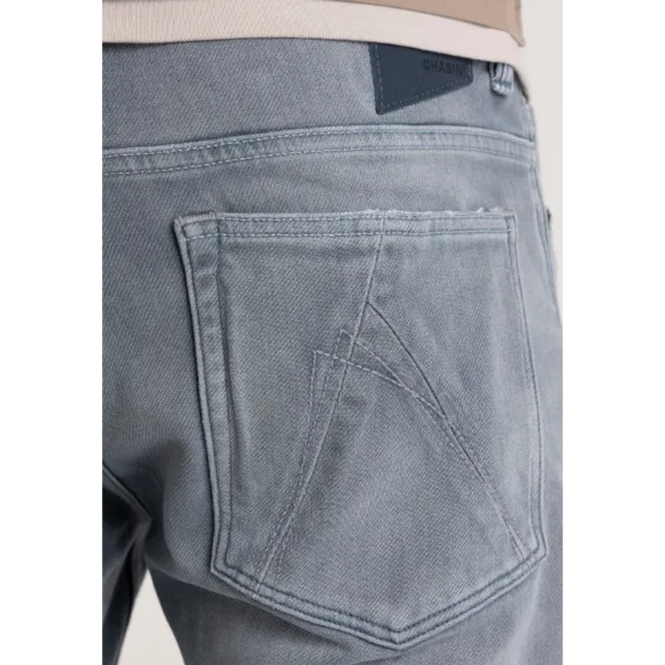 11110009-D80_chasin_detail_1 CHASIN Jeans 11110009 D80 Grijs