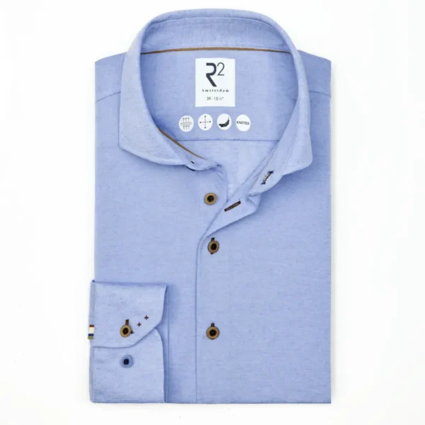 128.WSP.019_018_1 R2 Overhemd 128.wsp.019 018 Blauw