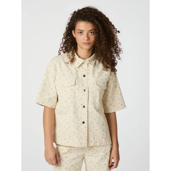 1_6_163485_121_2 Neo Noir Blouse Tiki Floral 163485 Zand