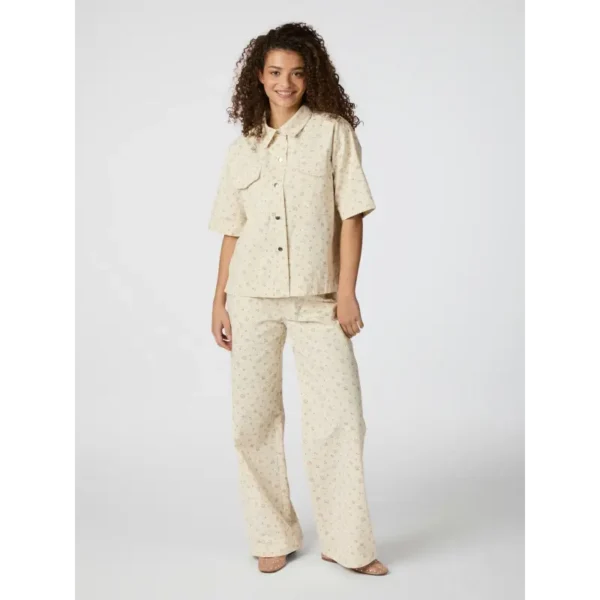 1_6_163485_121_4 Neo Noir Blouse Tiki Floral 163485 Zand