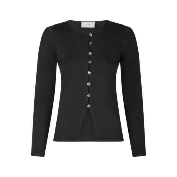 1_6_163878_100_0 Neo Noir Blouse Teller 163878 Zwart