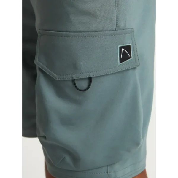 23120001-E53_chasin_detail_1 CHASIN Short Flow 23120001 E53 Groen