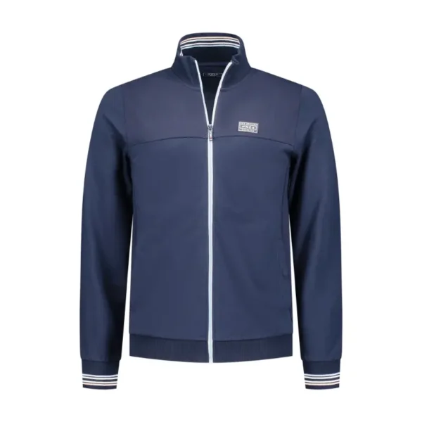 25AN309_1648_A NZA Vest Pyke 25an309 Donkerblauw