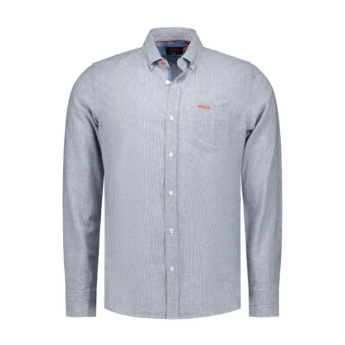 NZA Overhemd Callum 25an510 Blauw