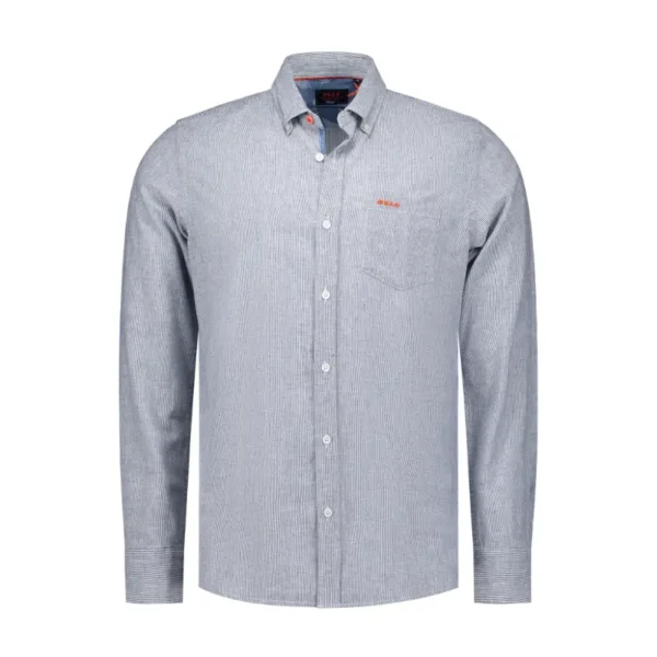 25AN510_1669_A NZA Overhemd Callum 25an510 Blauw