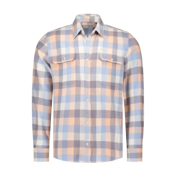 25AN530_1316_A NZA Overshirt Maximiliano 25an530 Oranje