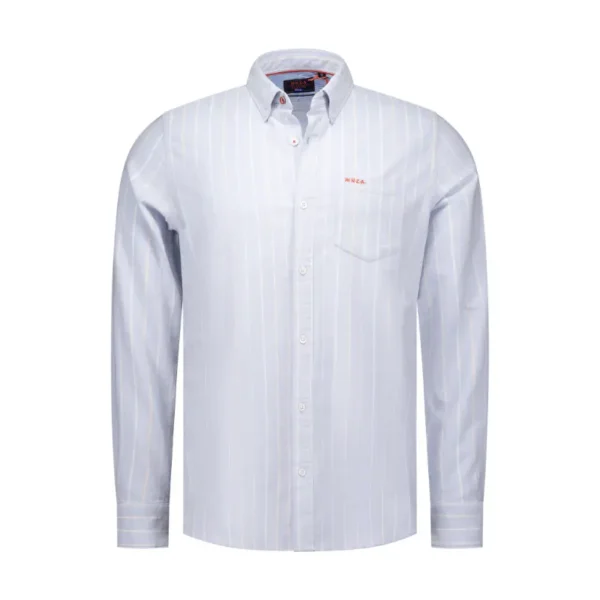 25AN550_1670_A NZA Overhemd Josue 25an550 Blauw