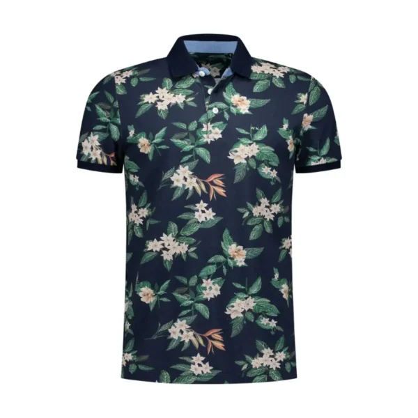 25BN114_1653_A NZA Polo Ismael 25bn114 Donkerblauw