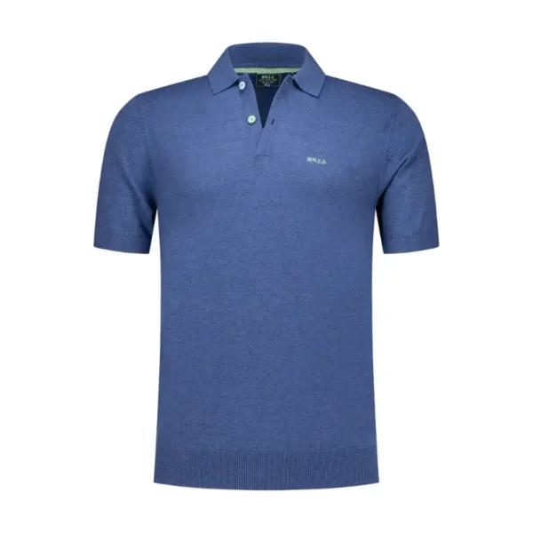 25BN180_1653_A NZA Polo Sergio 25bn180 Donkerblauw
