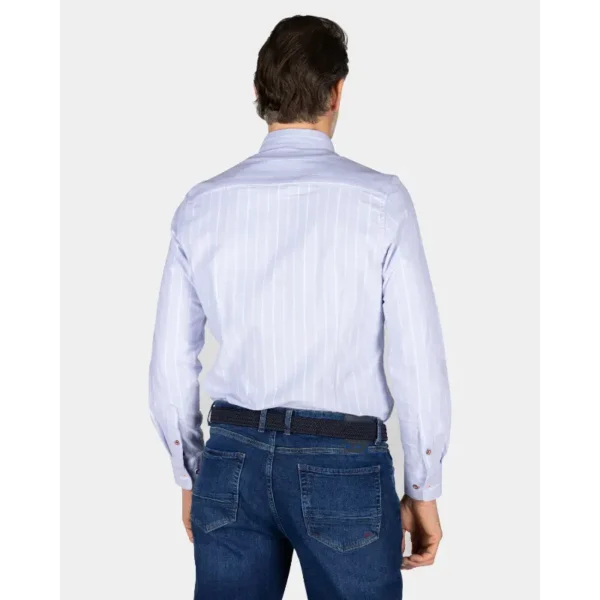 25an550 Blauw 3 NZA Overhemd Josue 25an550 Blauw