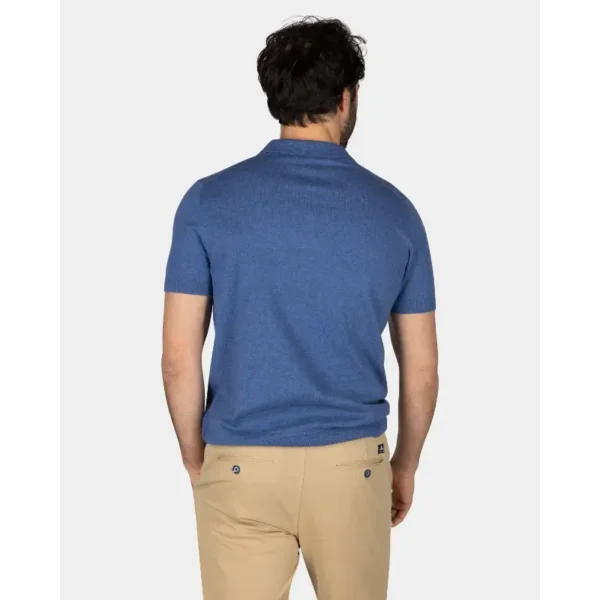 25bn180 Navy3 NZA Polo Sergio 25bn180 Donkerblauw